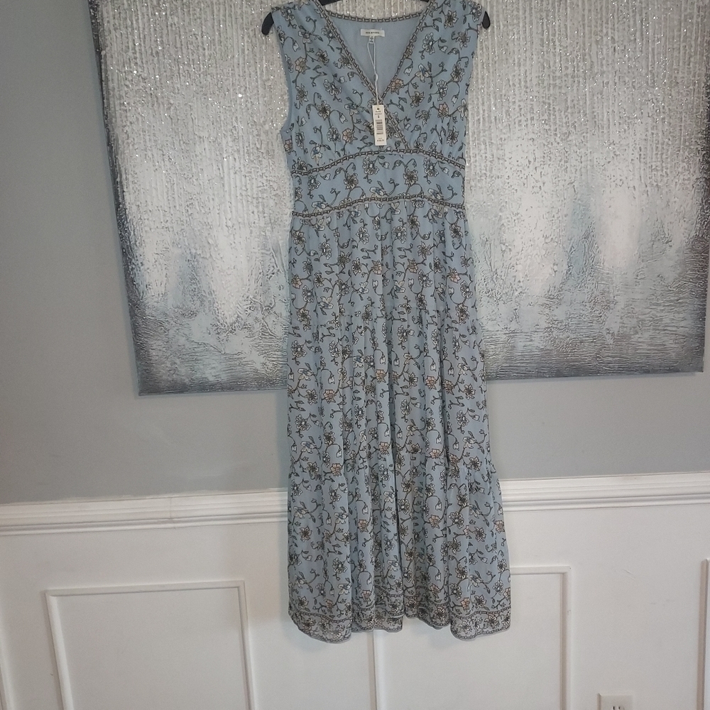 Max STUDIO Flower Print Maxi Dress